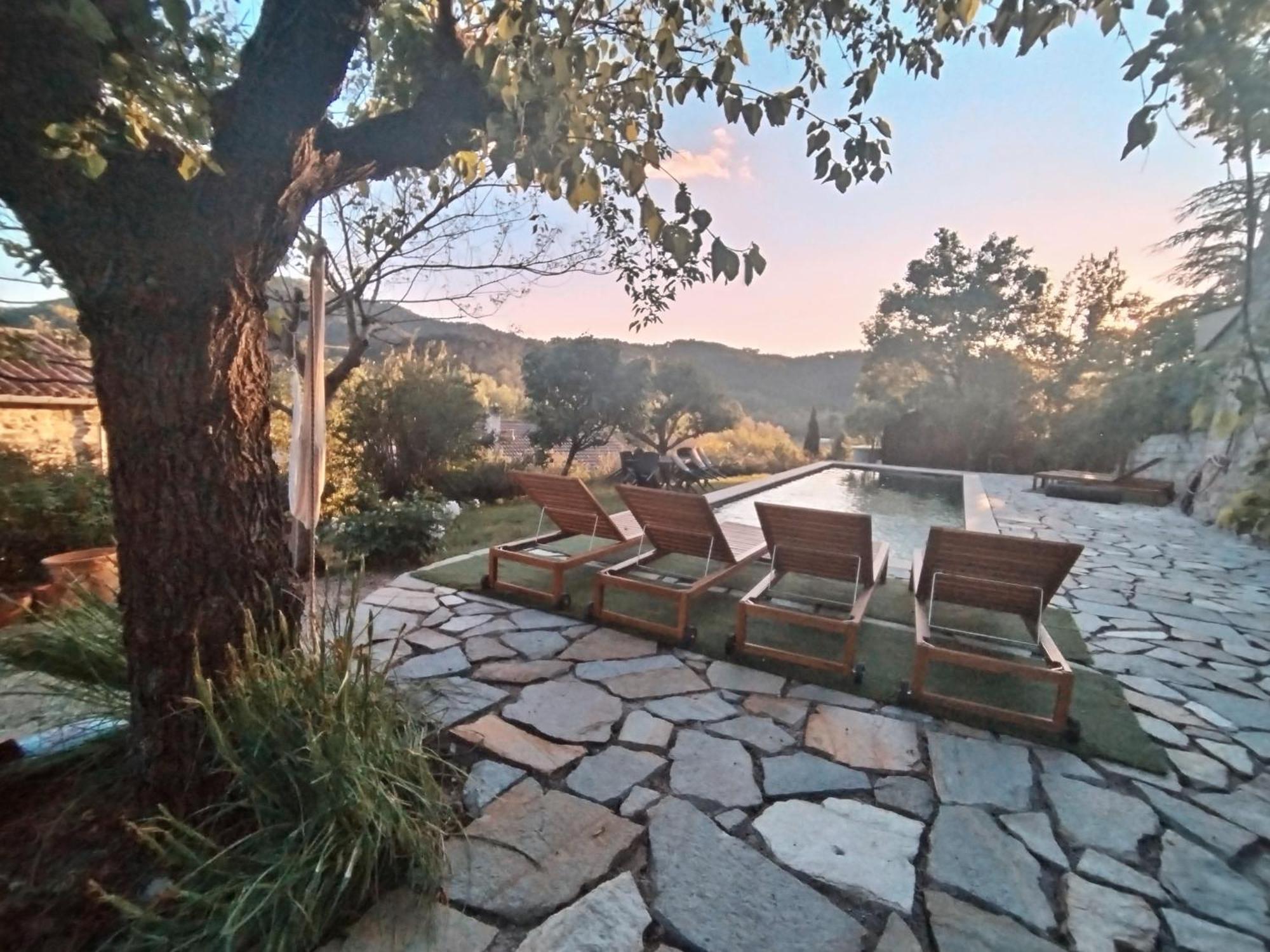 Mes Maisons Gardoises, Two Gites Sleeping 13 With Two Private Pools, Kids Room, Laundry, Disco, Free Wifi, Linen And Dog'S Are Welcome Gagnières Exteriér fotografie